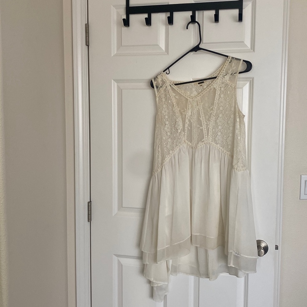 Miss Me size small Off white dresss